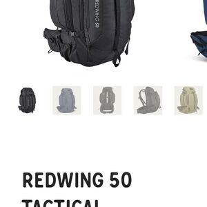 Edwin Redwing 50 Black Backpack